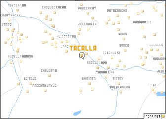 map of Tacalla
