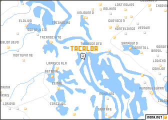 map of Tacaloa