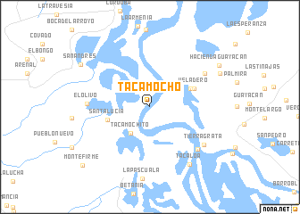 map of Tacamocho