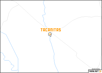 map of Tacañitas