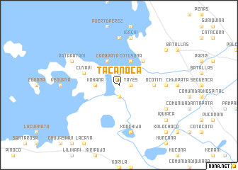 map of Tacanoca