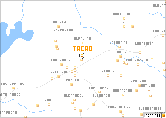 map of Tacao