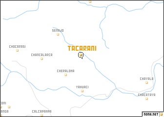 map of Tacarani
