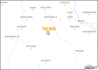 map of Tacara