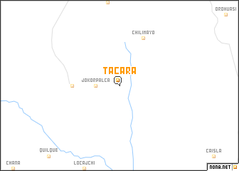 map of Tacara