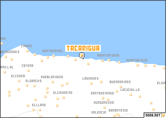 map of Tacarigua