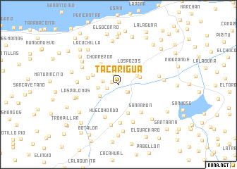 map of Tacarigua