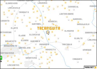 map of Tacariguita