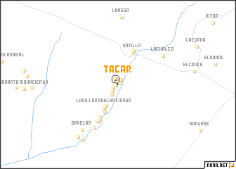 map of Tacar