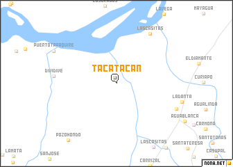 map of Tacatacan