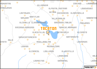 map of Tacatón