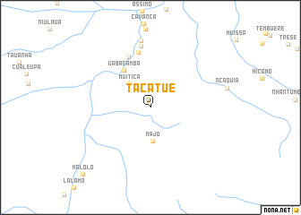 map of Tacátuè