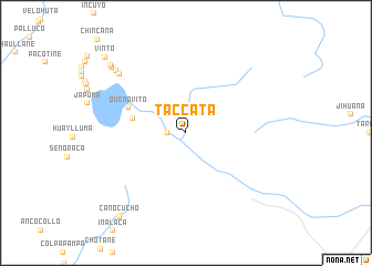 map of Taccata