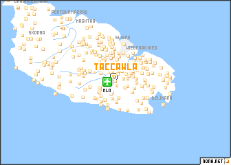 map of Taċ-Ċawla