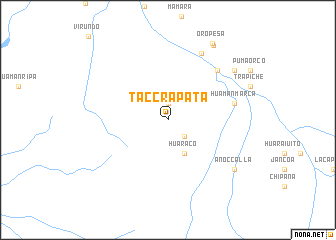 map of Taccrapata