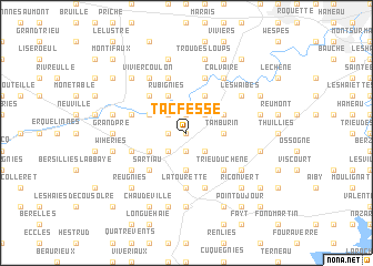 map of Tacfesse