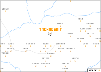 map of Tach Āgerīt