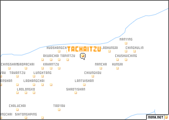 map of Ta Chaitzu