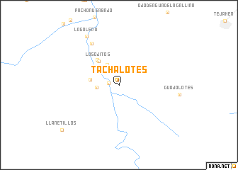 map of Tachalotes