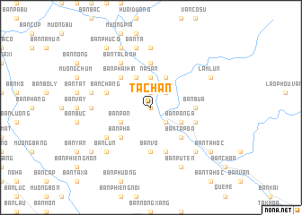 map of Ta Chân