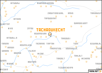 map of Tachaoukecht
