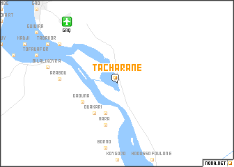 map of Tacharane