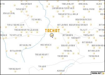 map of Tachat