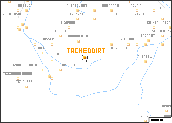 map of Tacheddirt