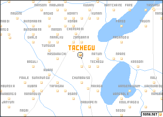 map of Tachegu