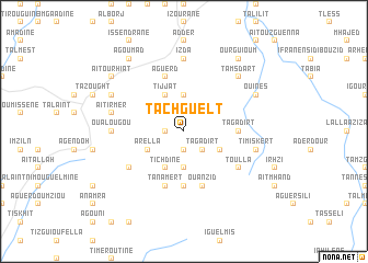 map of Tachguelt