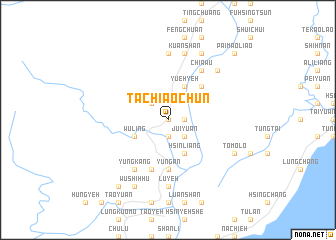 map of Ta-chiao-chün