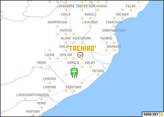 map of Ta-ch\