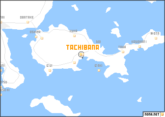 map of Tachibana