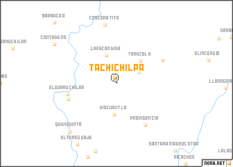 map of Tachichilpa