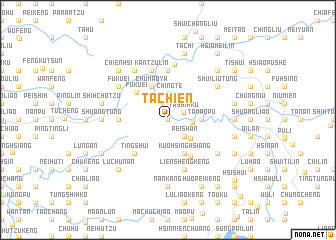 map of Ta-chien