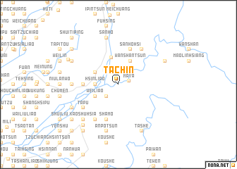 map of Ta-chin