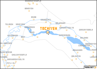 map of Tachīyeh