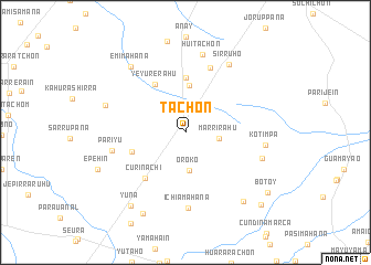 map of Tachón