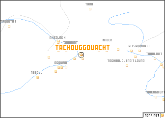 map of Tachouggouacht