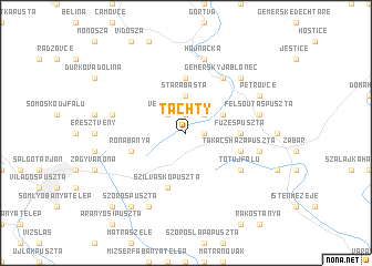 map of Tachty