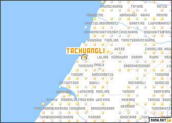 map of Ta-chuang-li