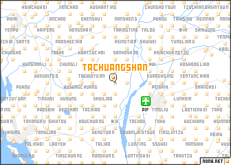 map of Ta-chuang-shan