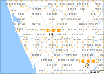 map of Ta-chuang