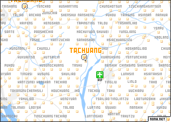 map of Ta-chuang