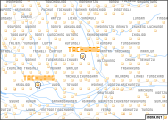 map of Ta-chuang