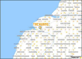 map of Ta-chuang