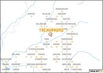 map of Ta Chù Phung