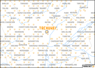 map of Ta-chu-wei