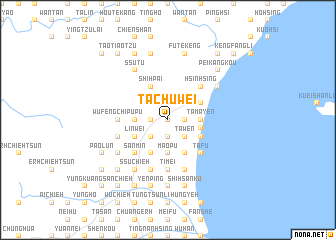 map of Ta-chu-wei