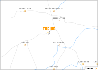 map of Tacima